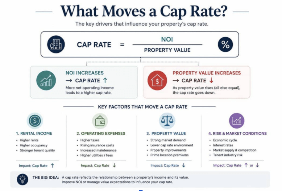 what moves a cap rate